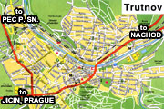 Plan of the town Trutnov