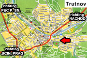 Stadkaart Trutnov